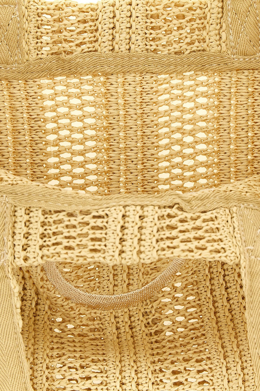 PINKO Raffia-Effect Tote Bag