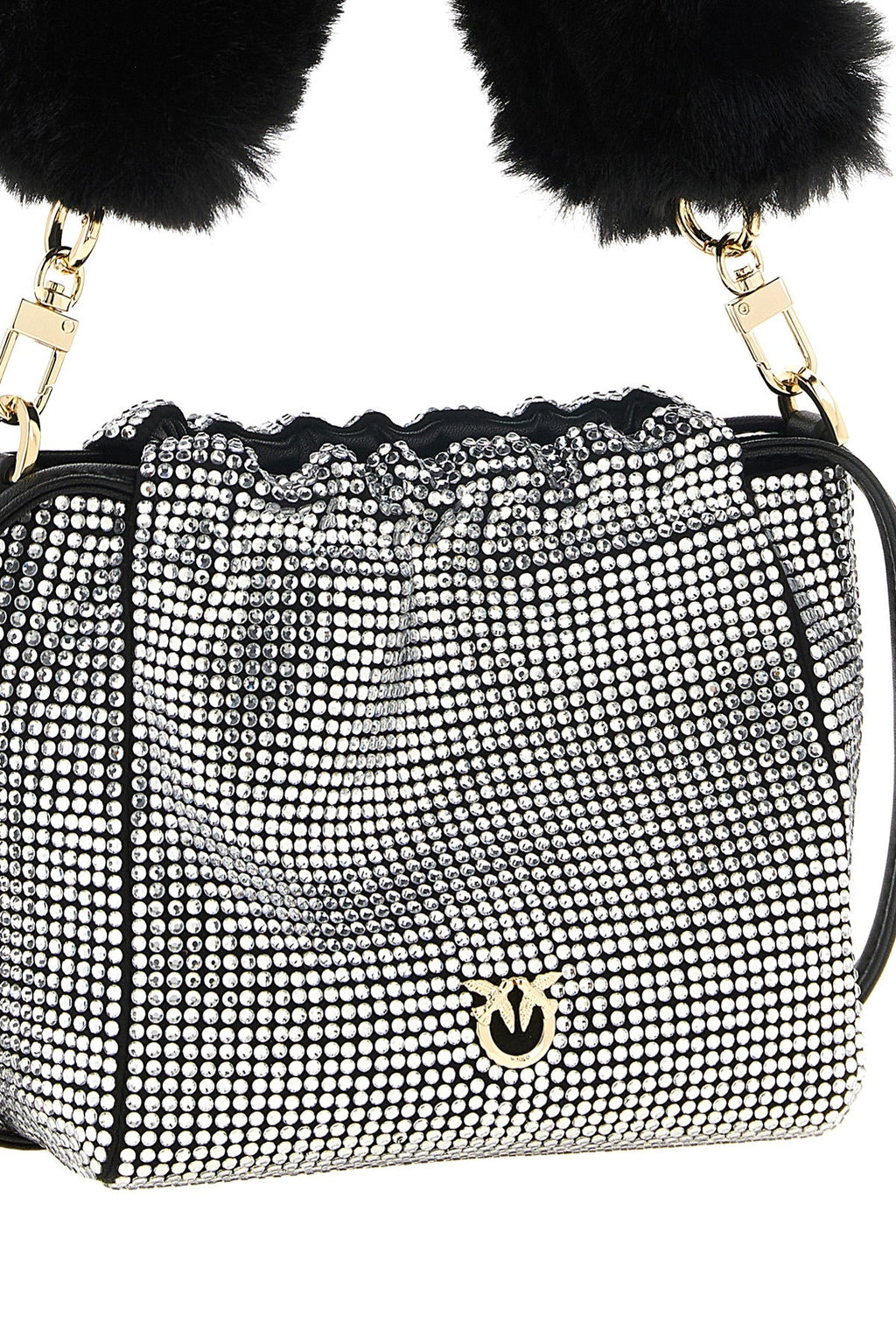 Rhinestone Bucket Bag