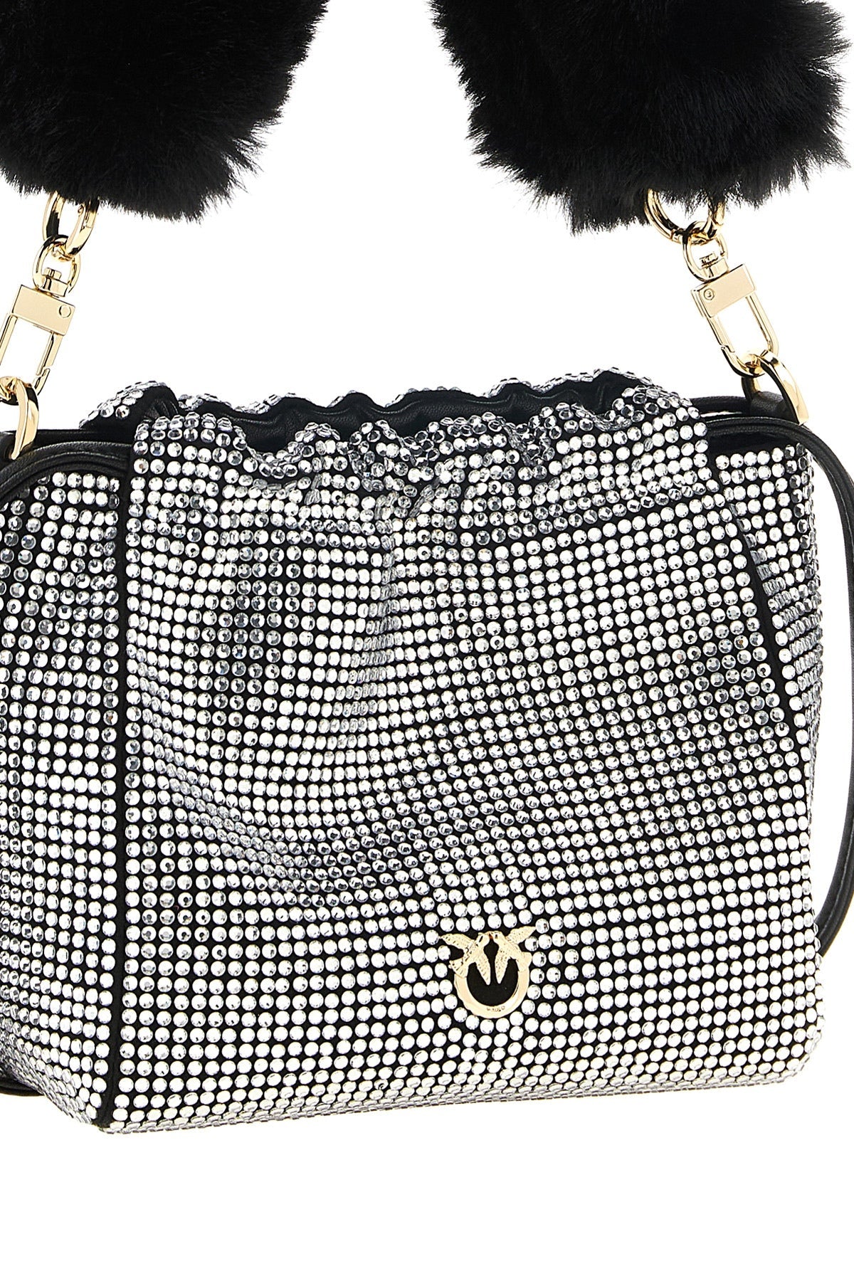 Rhinestone Bucket Bag