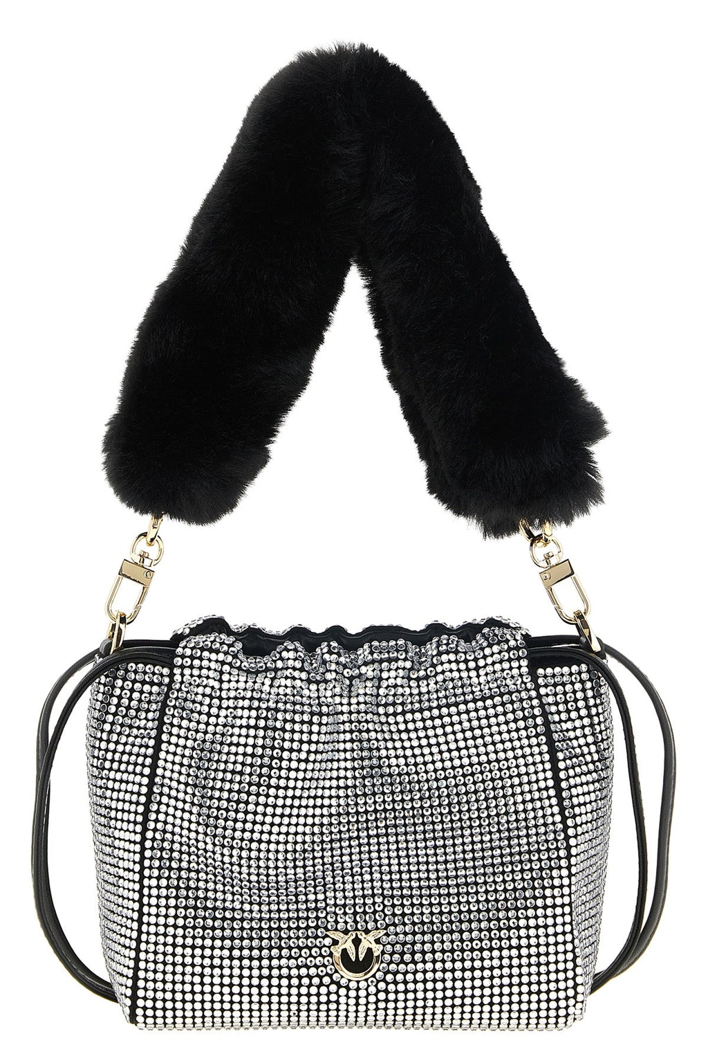 Rhinestone Bucket Bag