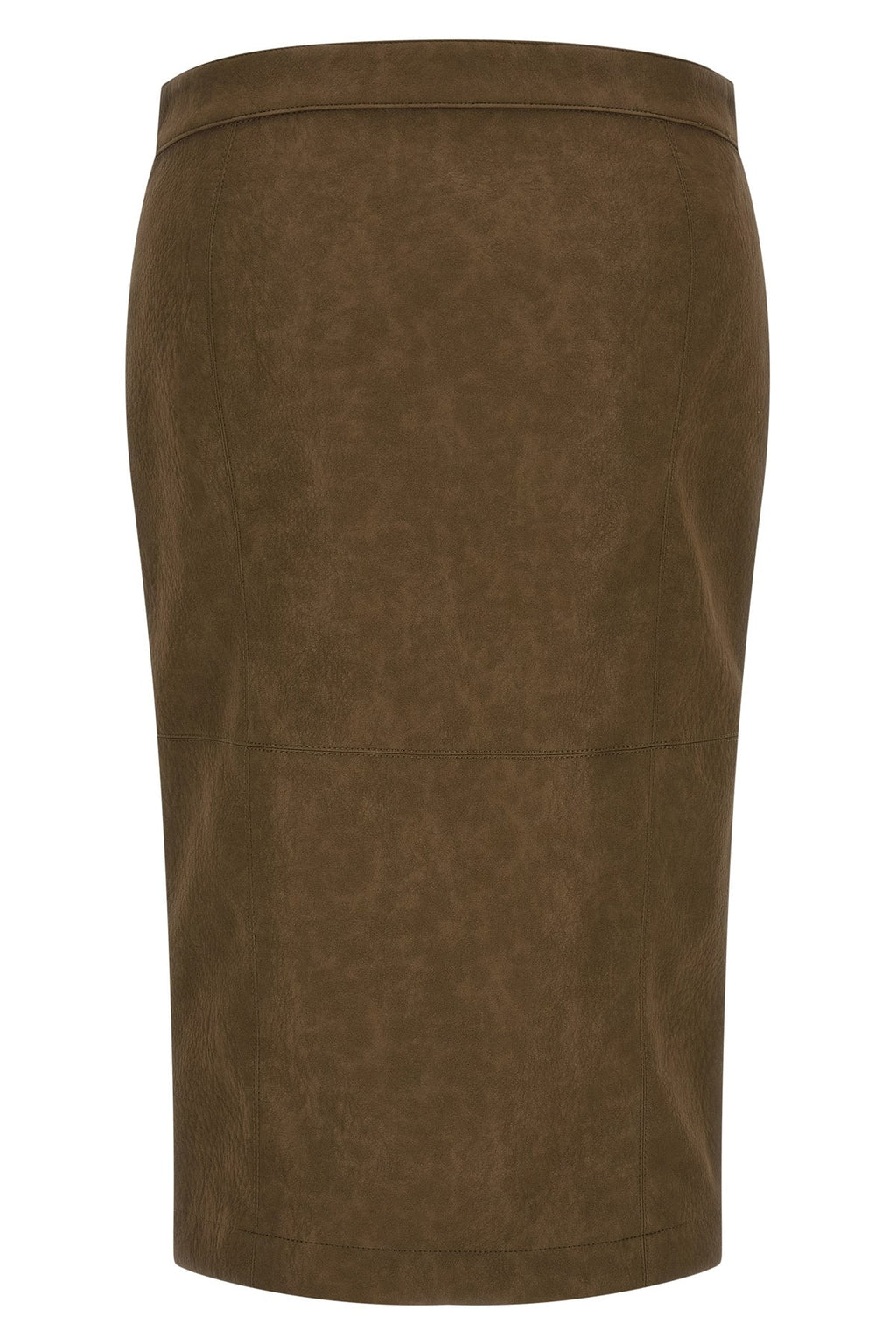 Montiano Nubuck-Effect Midi Skirt