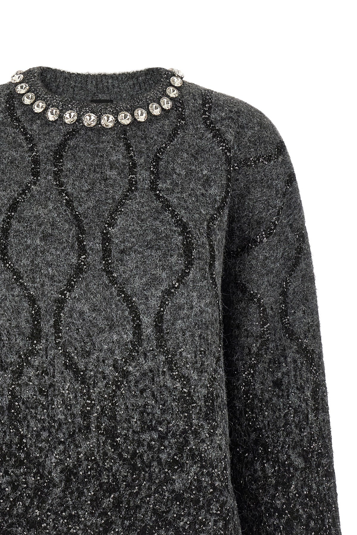 Pinko Sweater Jewel Chaton Detail