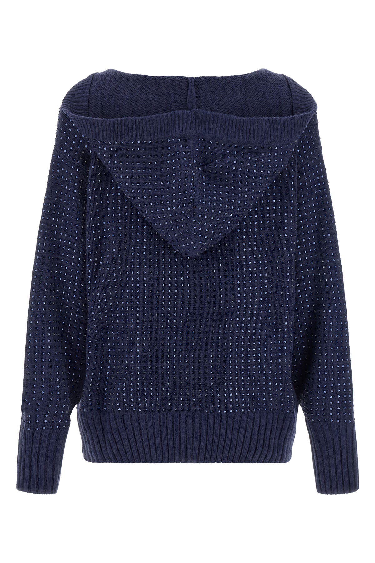 The 'Seicento' Cardigan with Rhinestones and Hood