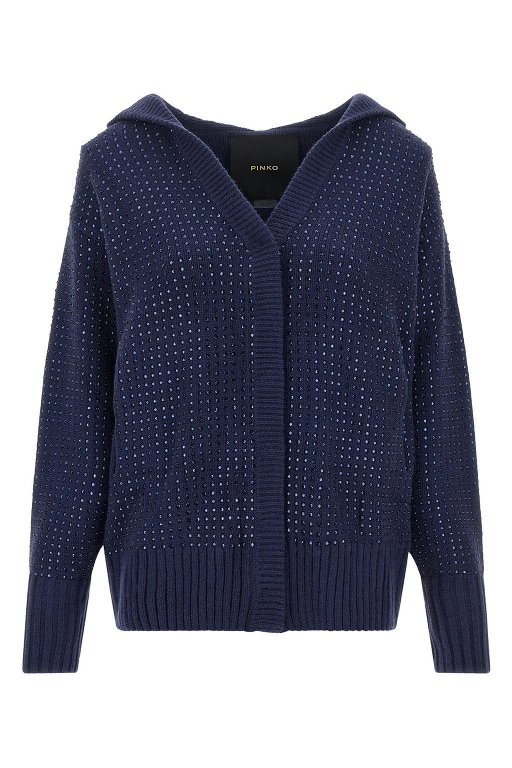 The 'Seicento' Cardigan with Rhinestones and Hood