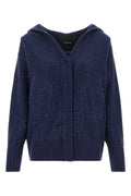 The 'Seicento' Cardigan with Rhinestones and Hood