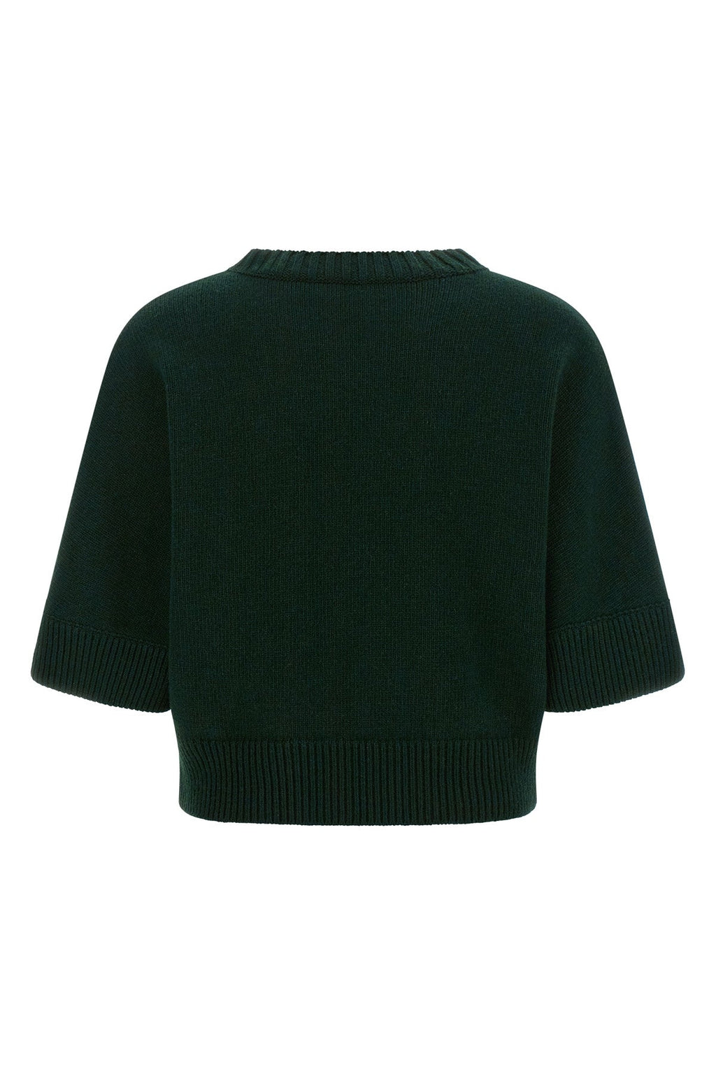 Cropped Sequin Knit Top