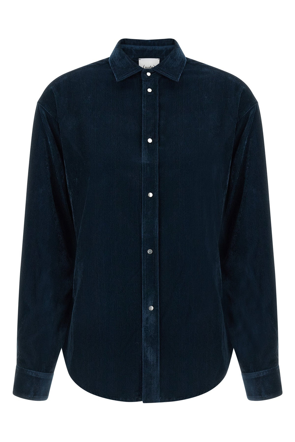 Velvet-Touch Ribbed Shirt