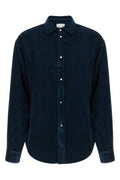 Velvet-Touch Ribbed Shirt