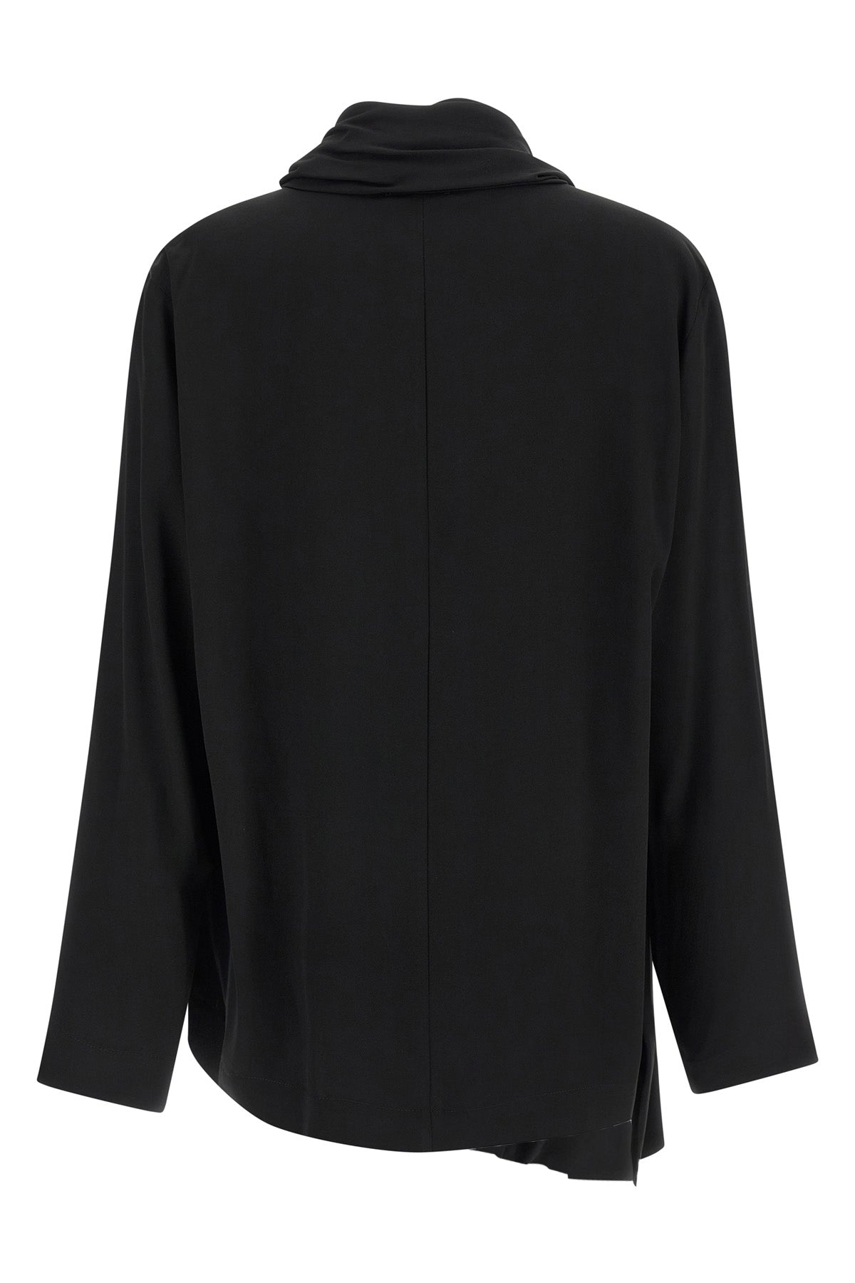 Draped Panel Blouse
