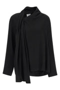 Draped Panel Blouse