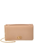 Valentino Vlogo Signature Leather Wallet On Chain