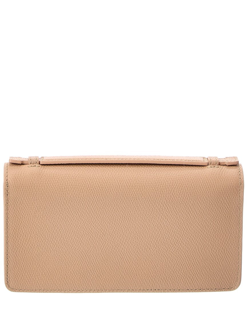 Valentino Vlogo Signature Leather Wallet On Chain