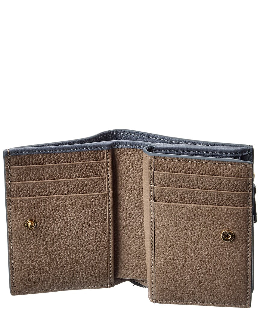Gucci Gg Marmont Small Leather Wallet