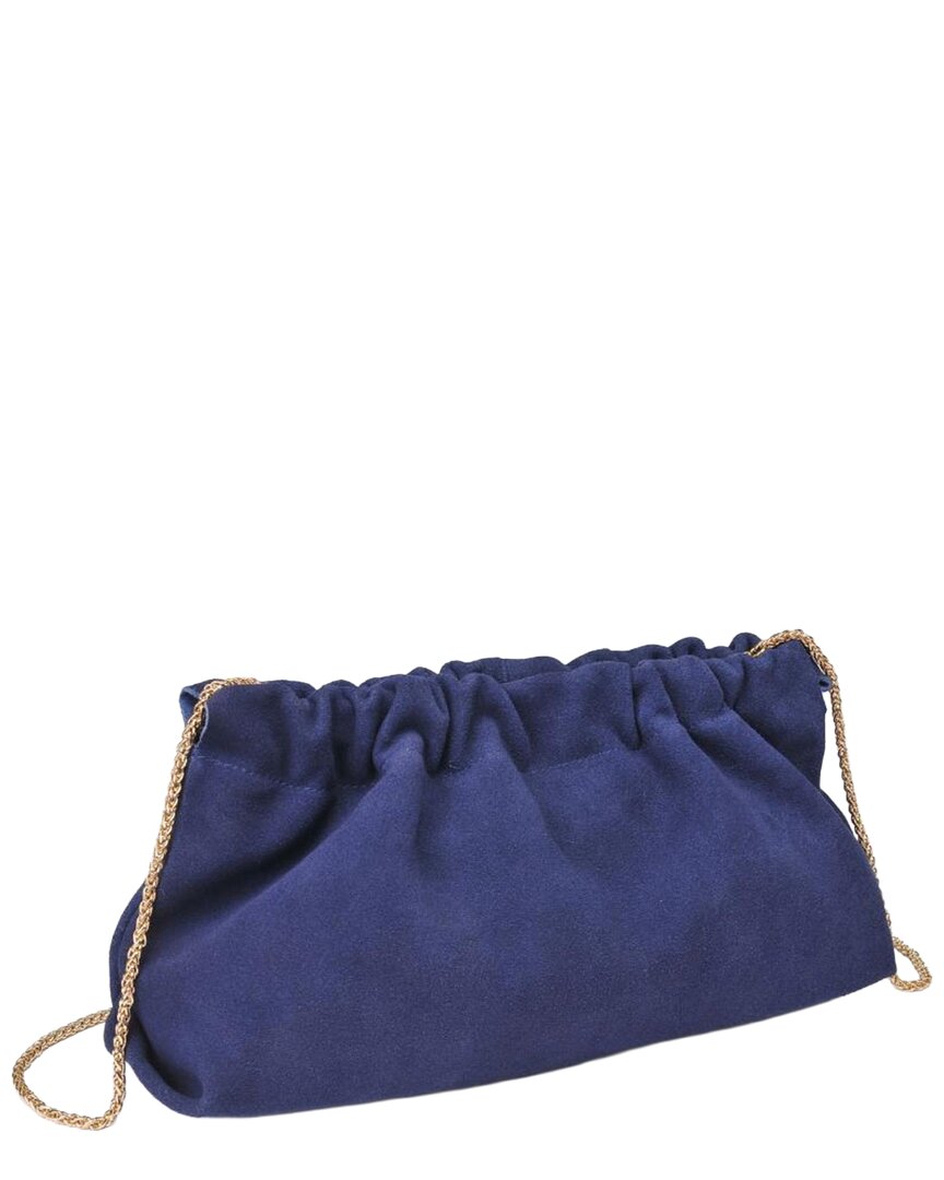 Moda Luxe Penelope Leather Clutch