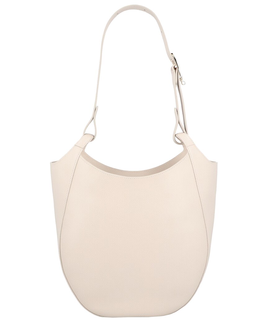 Longchamp Le Foulonne Large Leather Hobo Bag