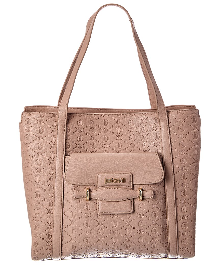 Just Cavalli Logo Tote