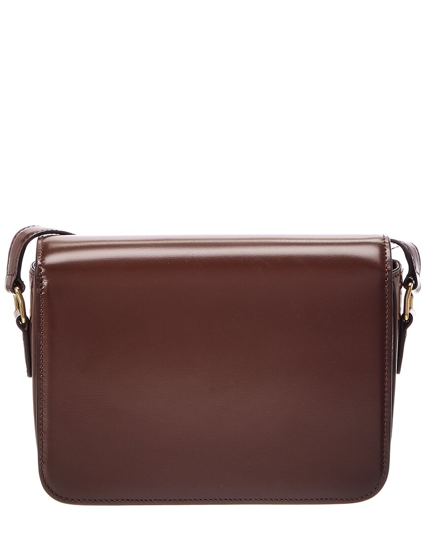 Celine Teen Triomphe Leather Shoulder Bag