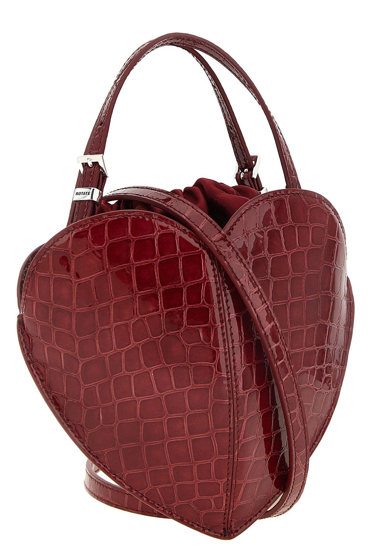 'The Heart' Handbag in Bordeaux