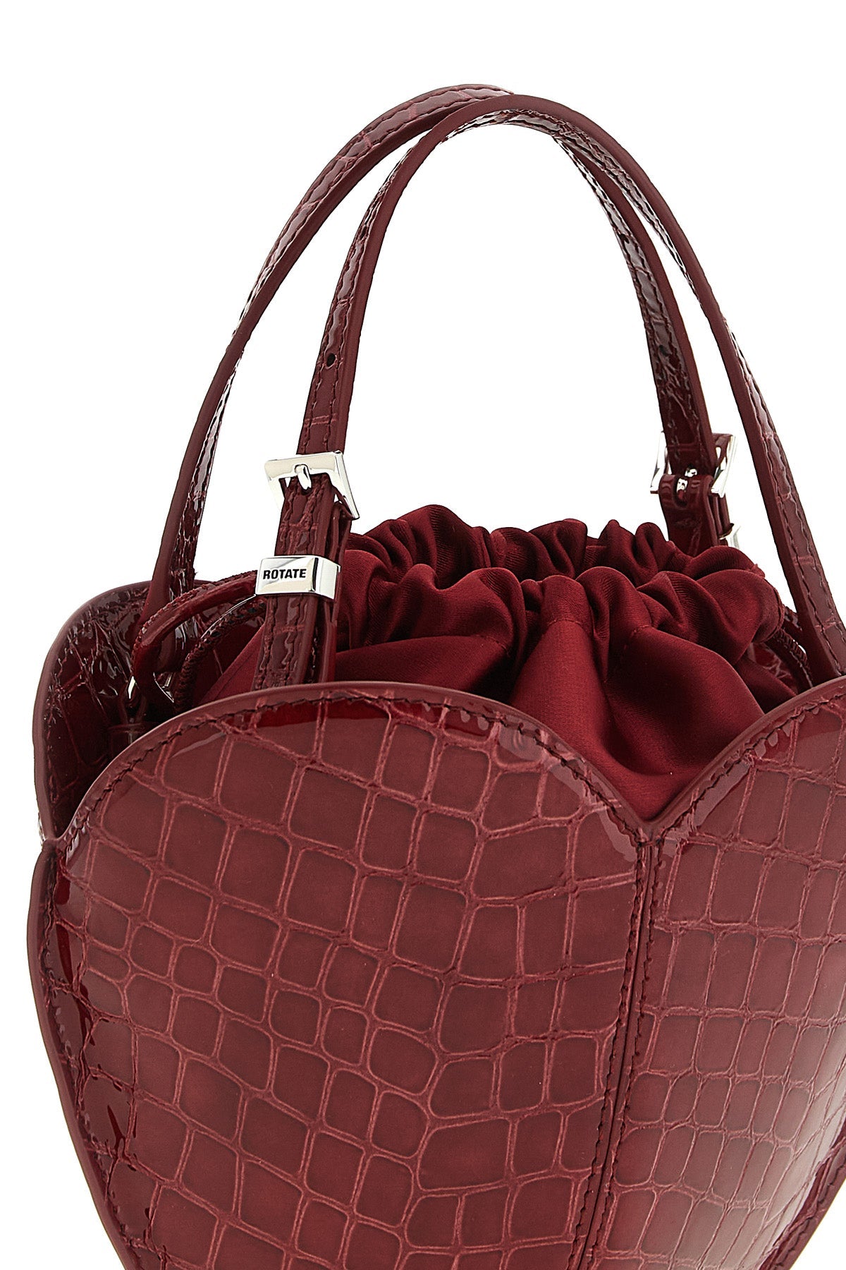 'The Heart' Handbag in Bordeaux