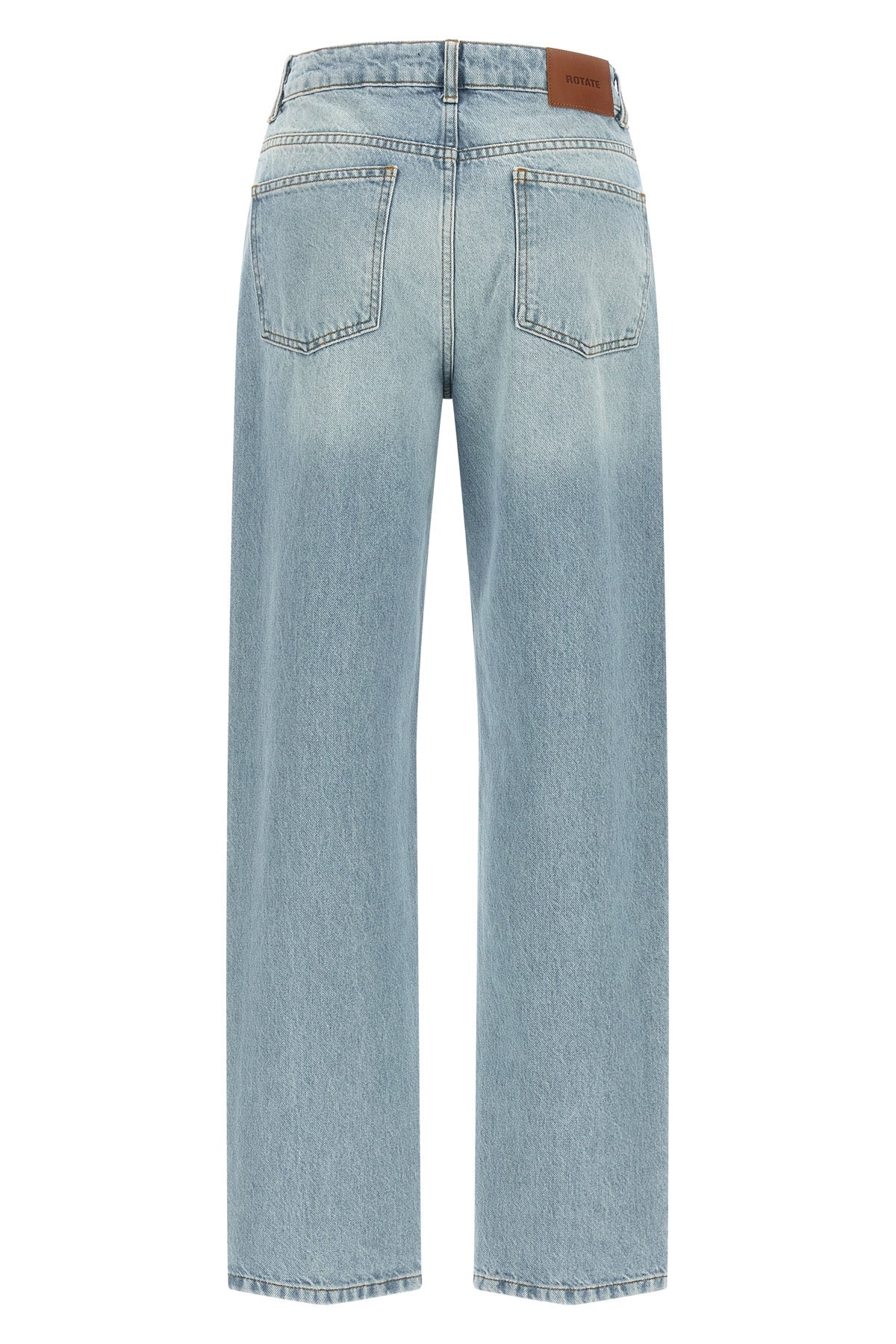 Front-Zip Jeans