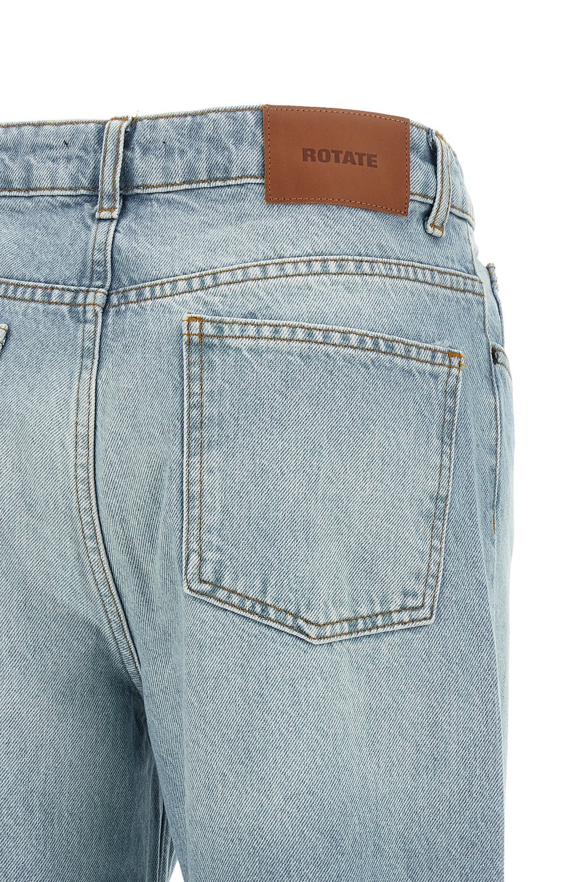 Front-Zip Jeans