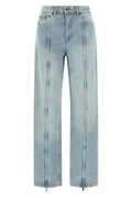 Front-Zip Jeans
