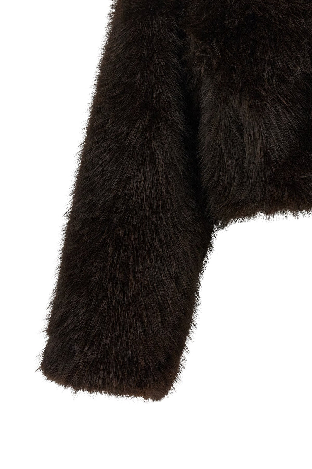 Faux Fur Cropped Jacket