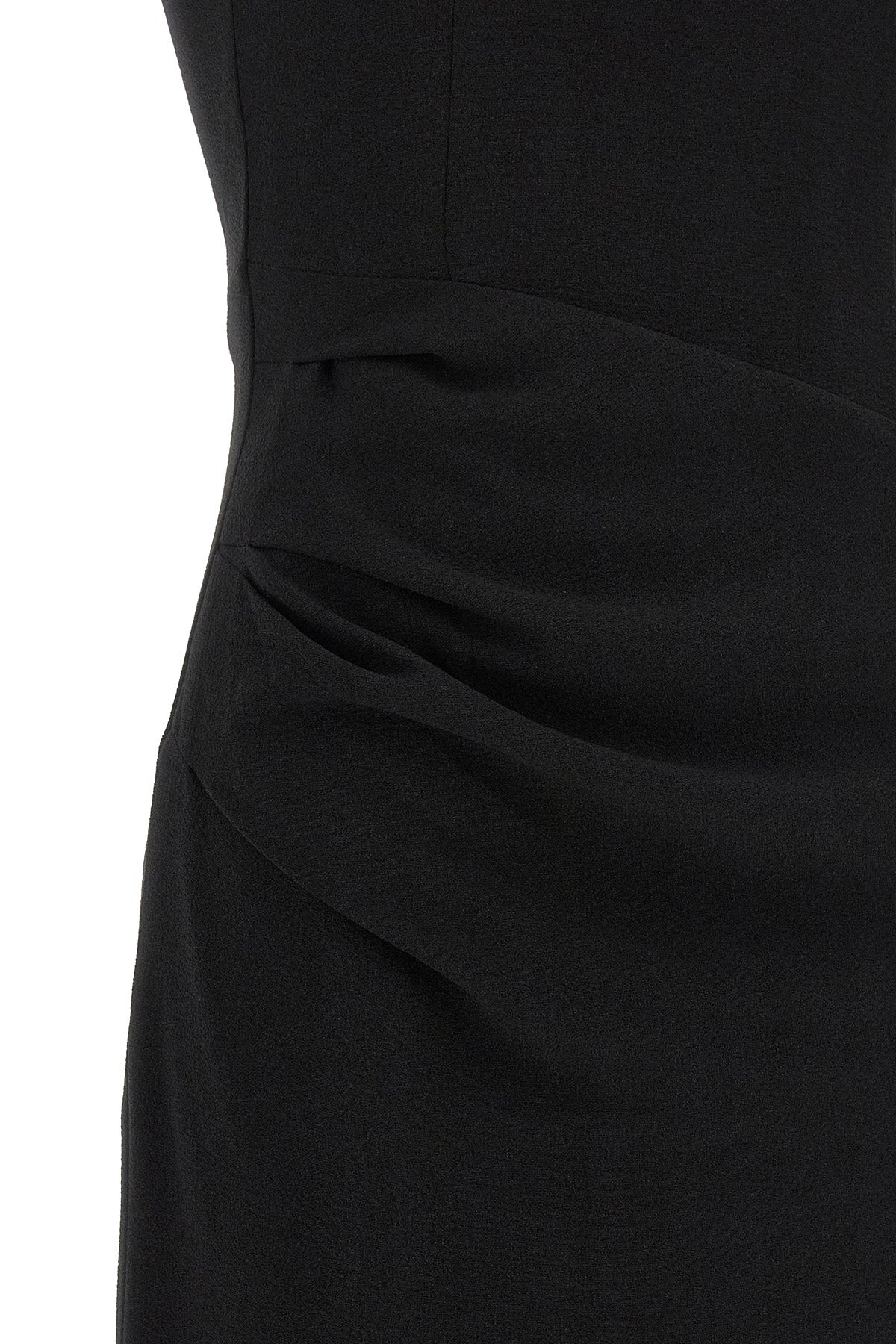 Puff-Sleeved Midi Dress