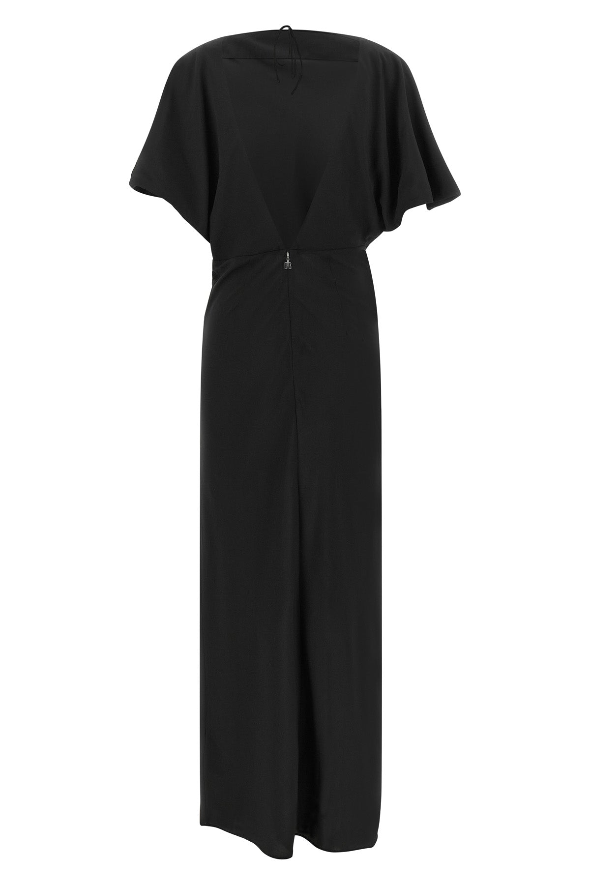 Sculptural Slit Maxi Dress