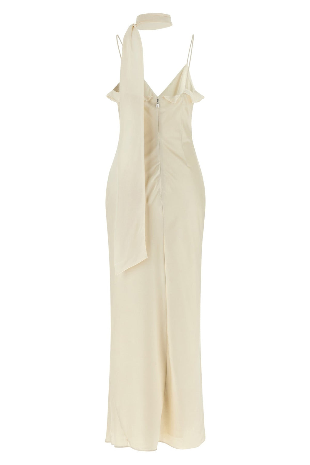 Slip Dress with Scarf Detail