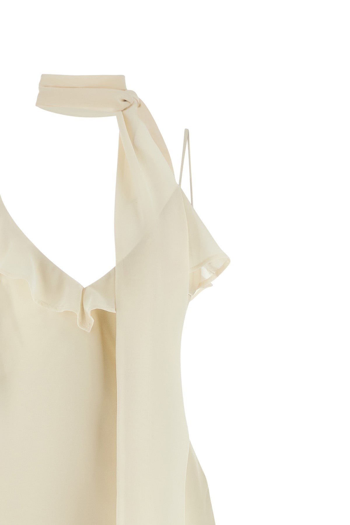 Slip Dress with Scarf Detail