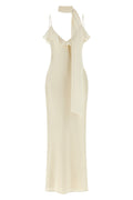 Slip Dress with Scarf Detail
