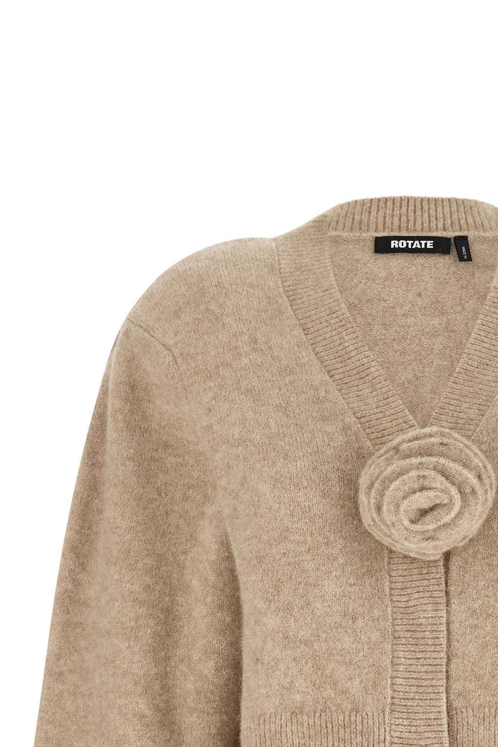 3D Flower Knit Cardigan
