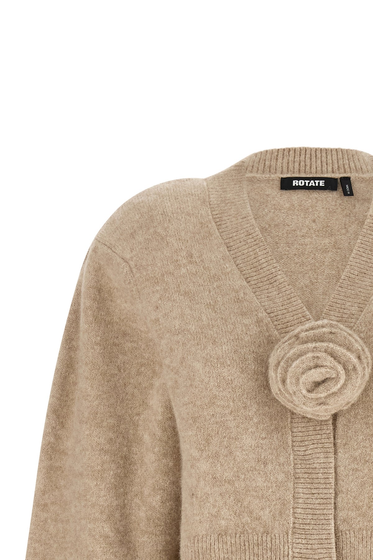 3D Flower Knit Cardigan