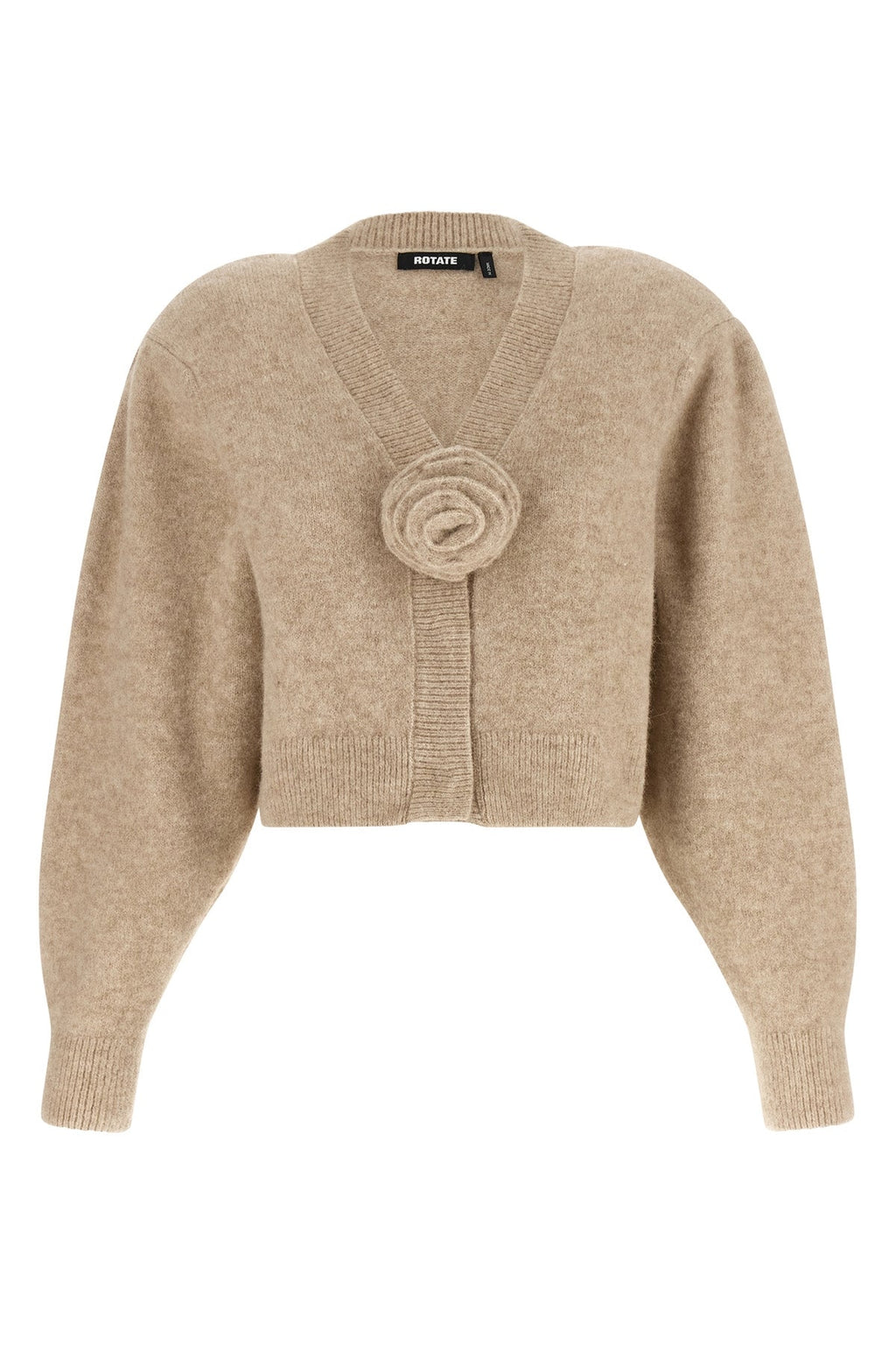 3D Flower Knit Cardigan
