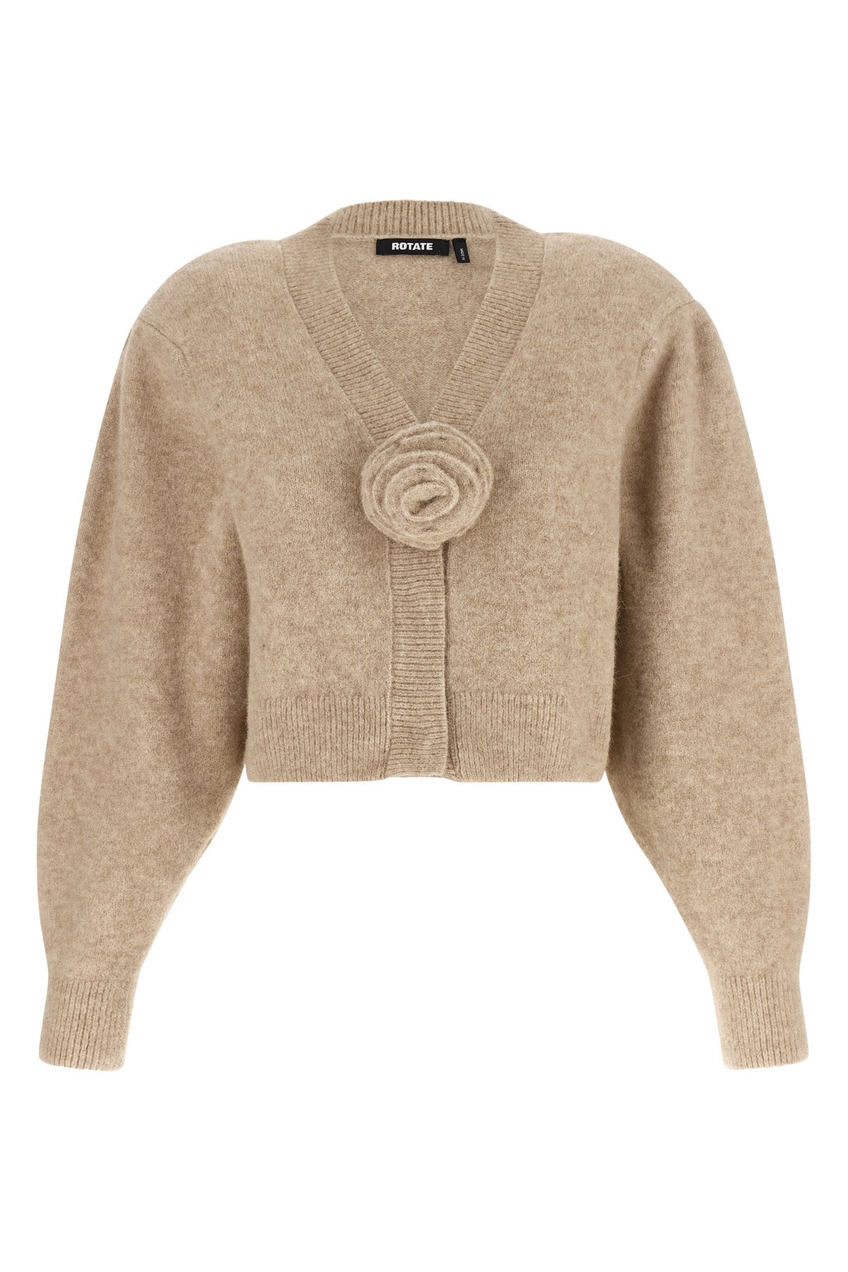 3D Flower Knit Cardigan