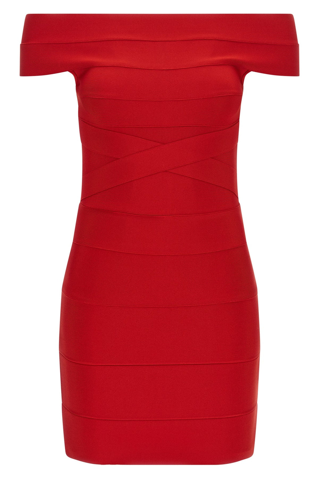 Crossed Bandage Mini Dress