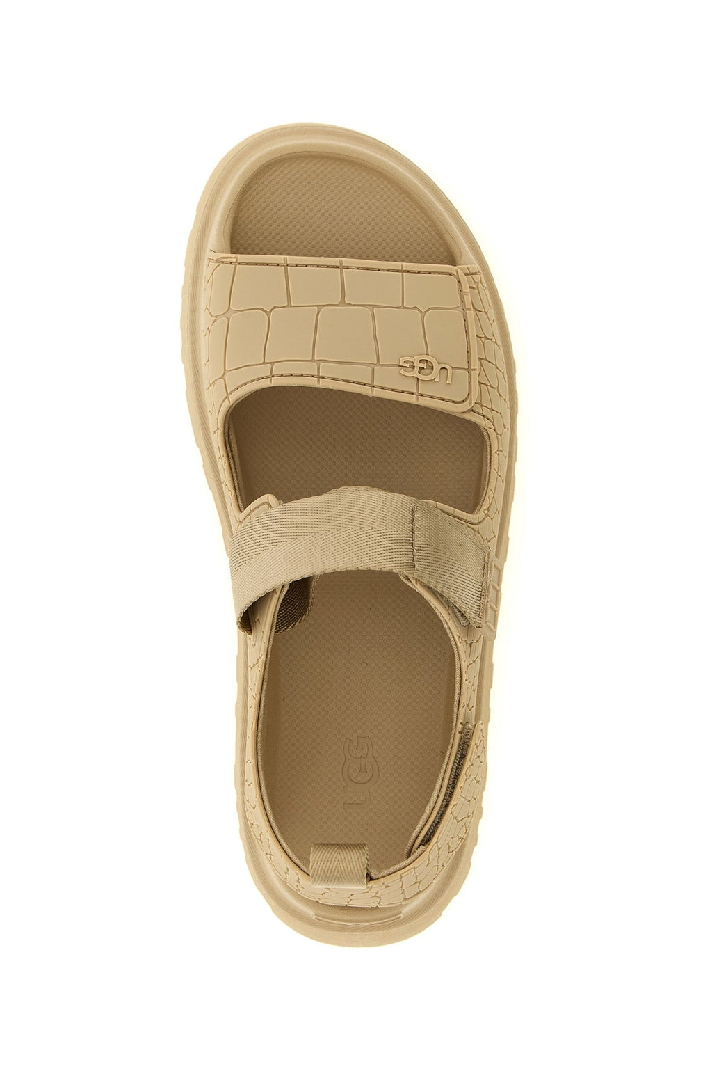 UGG Sandal Crocodile Effect Texture