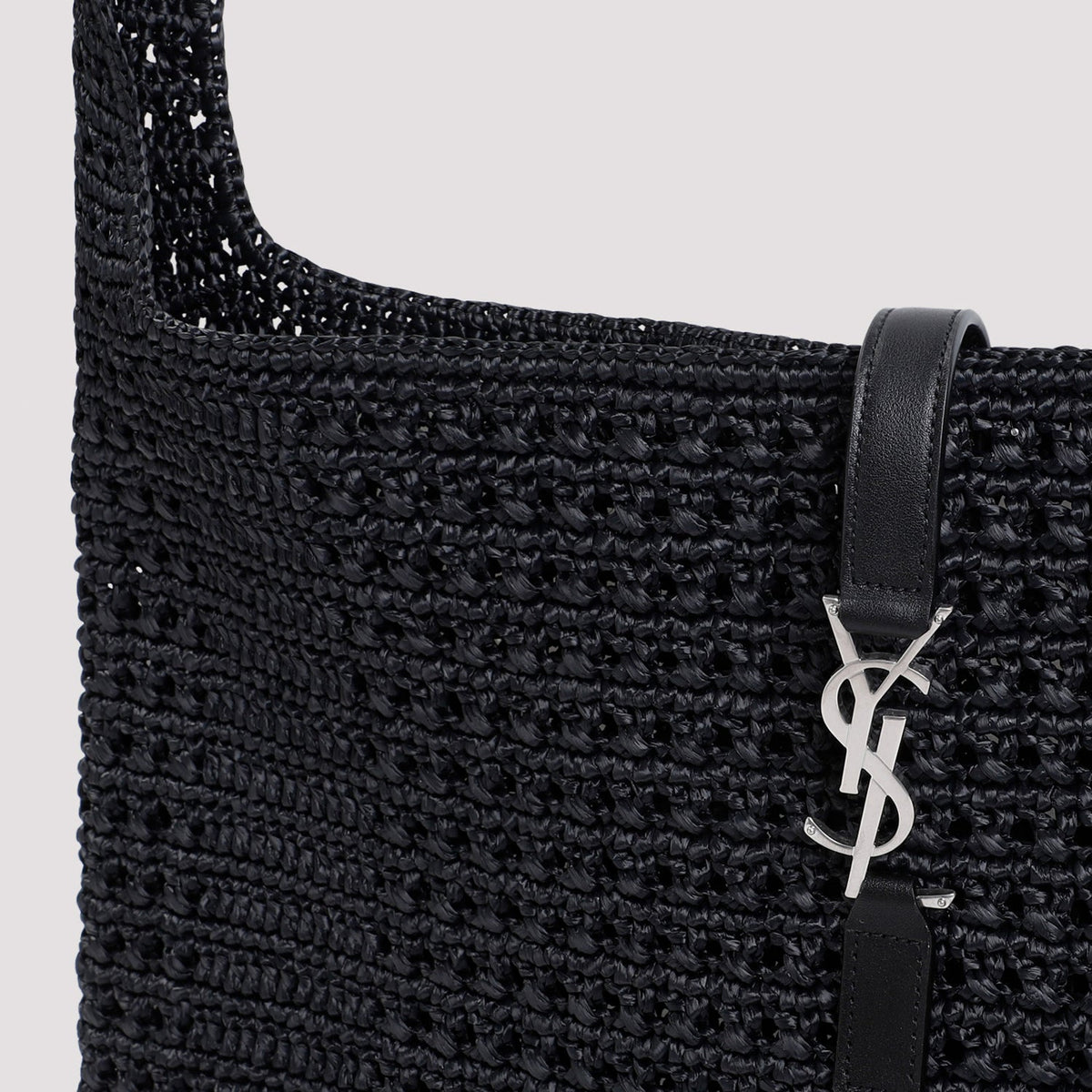 Saint Laurent Raffia Hobo Bag Unisex
