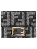 Fendi Women "Trifold Baguette" Wallet