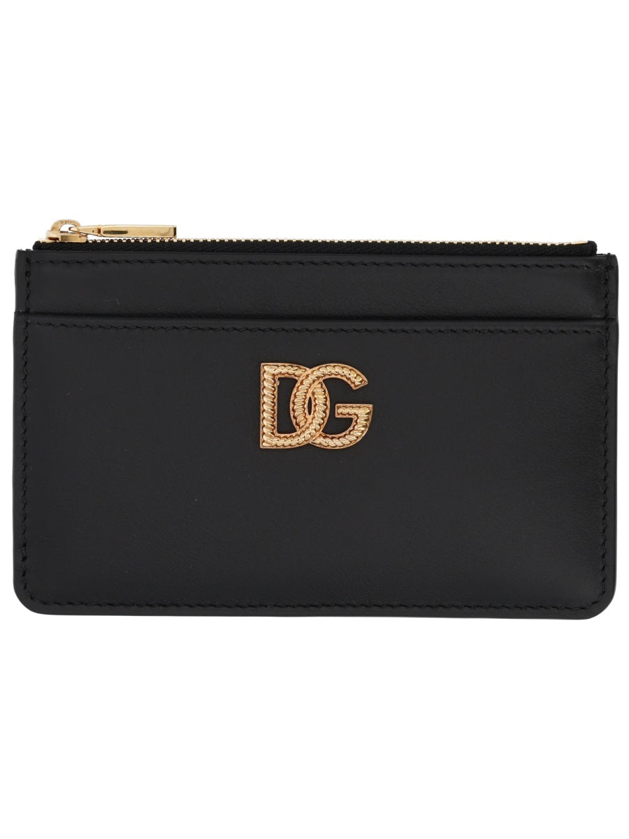 Dolce & Gabbana Women Leather Card Holder