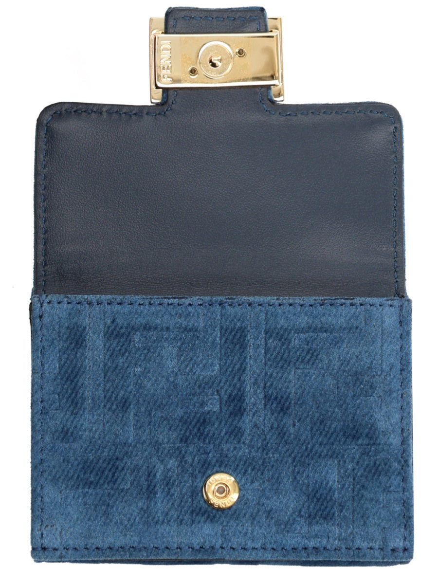 Fendi Women Portafoglio "Micro Trifold Baguette"