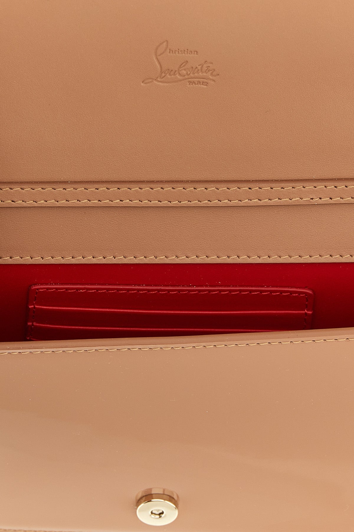 Christian Louboutin Bettina Clutch in Pink Leather