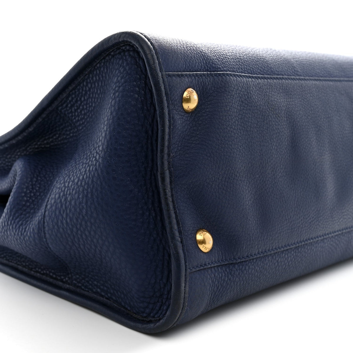 Vitello Daino Shopping Tote Inchiostro