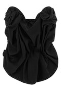 Magda Butrym Corset Top with Sculptural Draping
