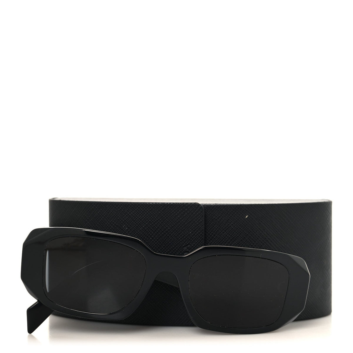 Acetate Symbole Sunglasses SPR 17W-F Black