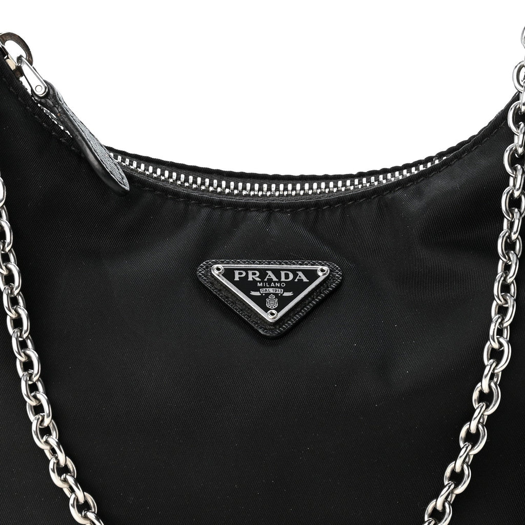 Nylon Re-Edition 2005 Shoulder Bag Black