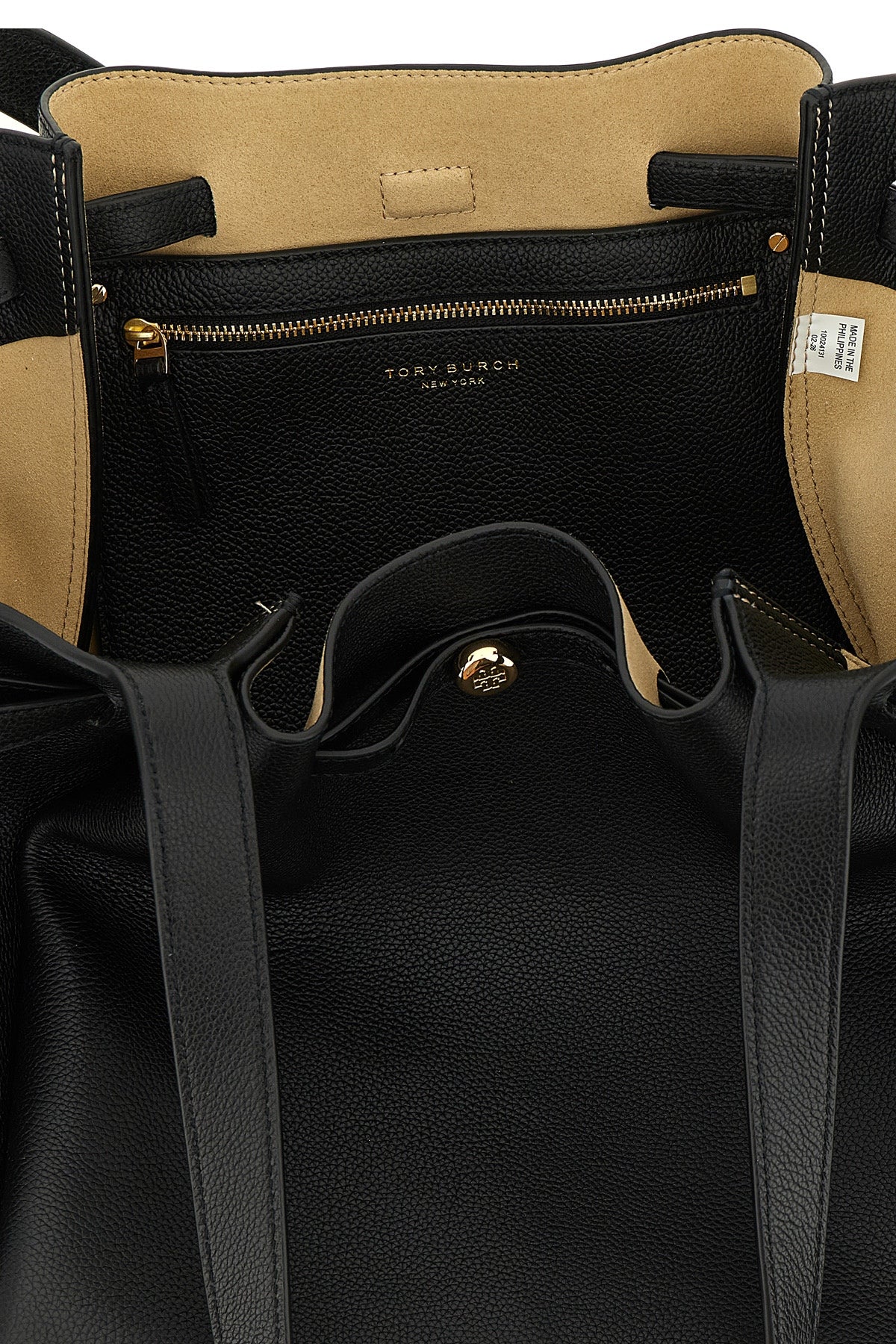 Tory Burch Tote Bag Belted Detail