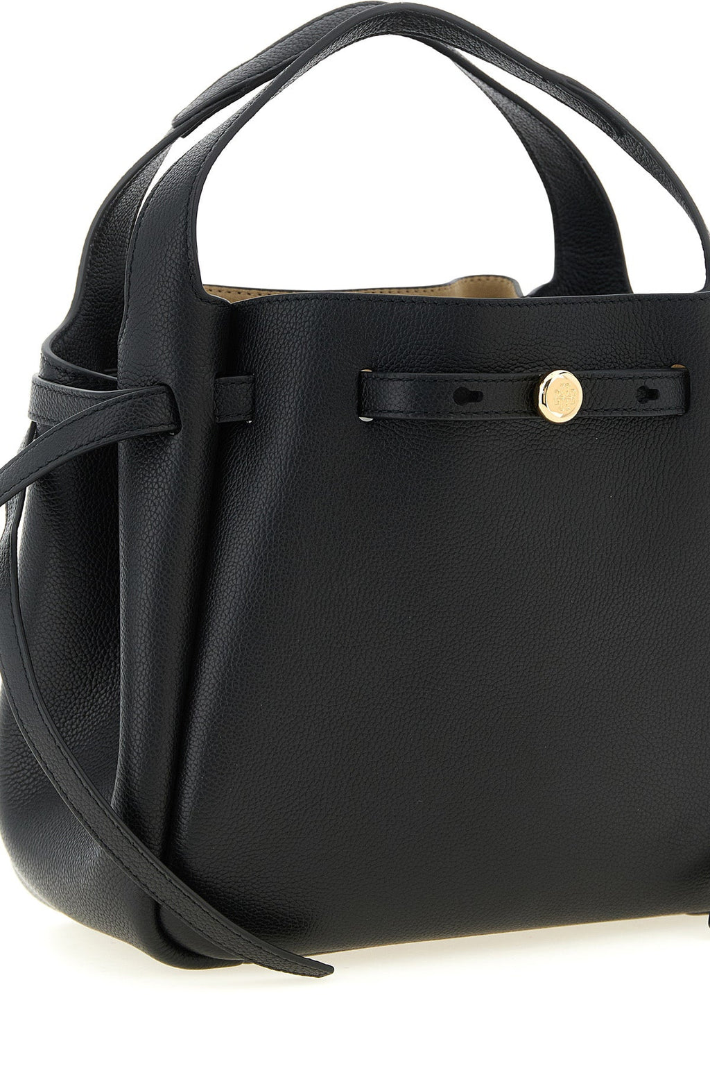 Tory Burch Tote Bag Logo Button Detail