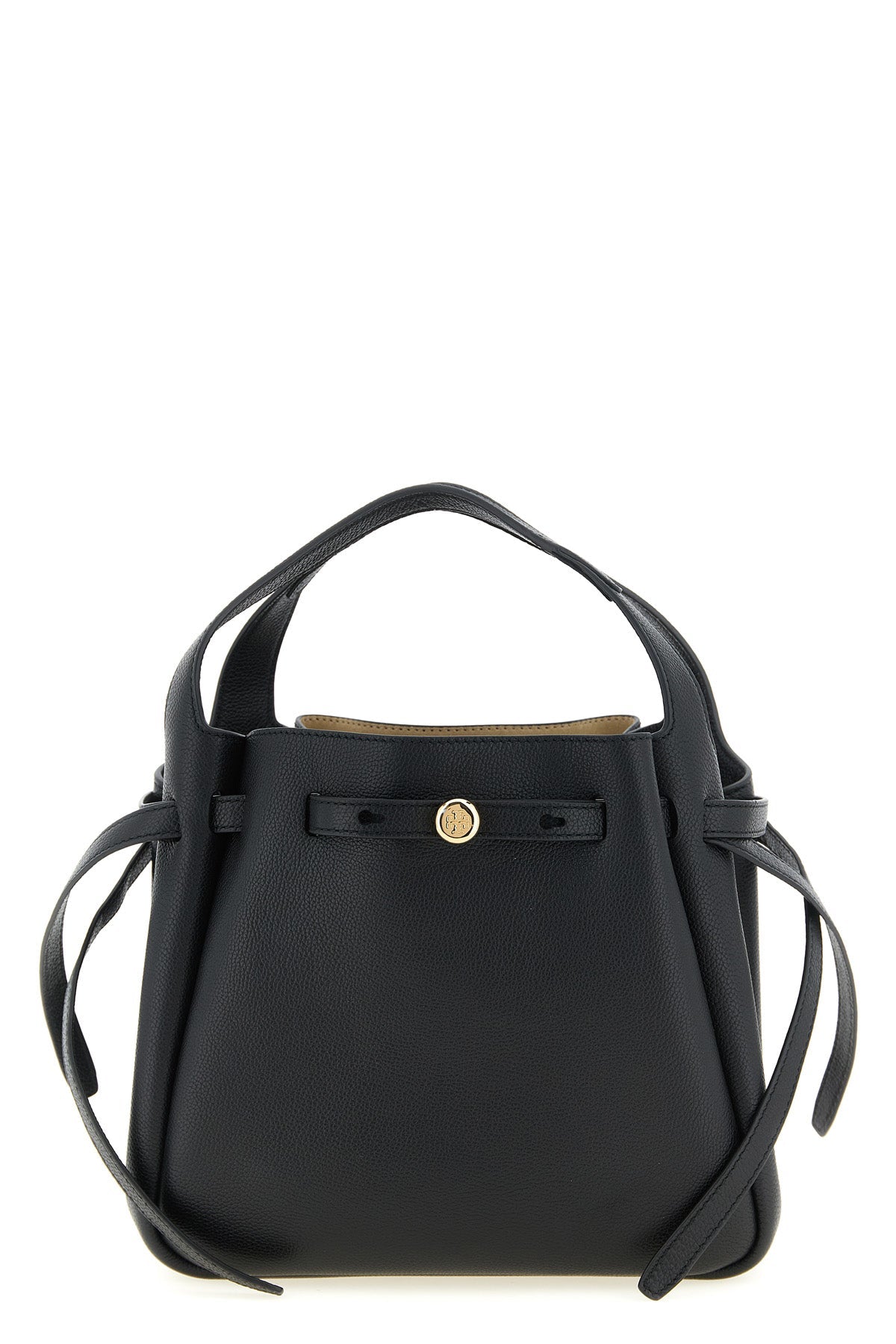Tory Burch Tote Bag Logo Button Detail
